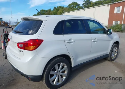 2015 Mitsubishi Outlander Sport Es из США, поврежденный, VIN 4A4AP3AU7FE012511